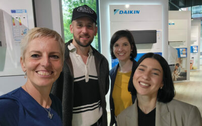 TikTok kisfilmek forgatása a Daikinnál